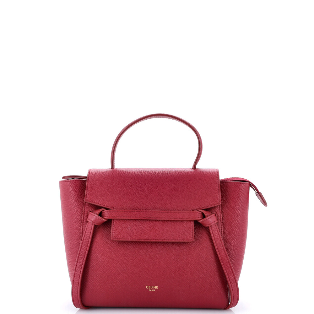 Celine Nano Belt Bag Textured Leather